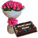 send mother's day flower with cake to manila, send mother's day flower with cake to philippines