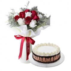 send mothers day flower with cake to manila