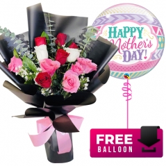 Send flower with balloon manila