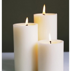 Send 3 Size White Candles to Manila