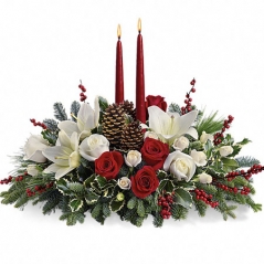 send christmas table flower bouquet delivery to philippines