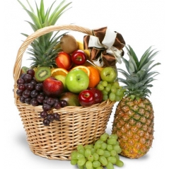 Basket of Fresh Fruits Send to Manila Philippines