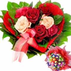 X-mas Flower & choco  Delivery To Manila Philippines