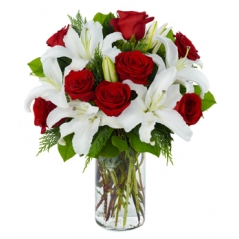Red Rose & Lily Delivery to Manila Philippines
