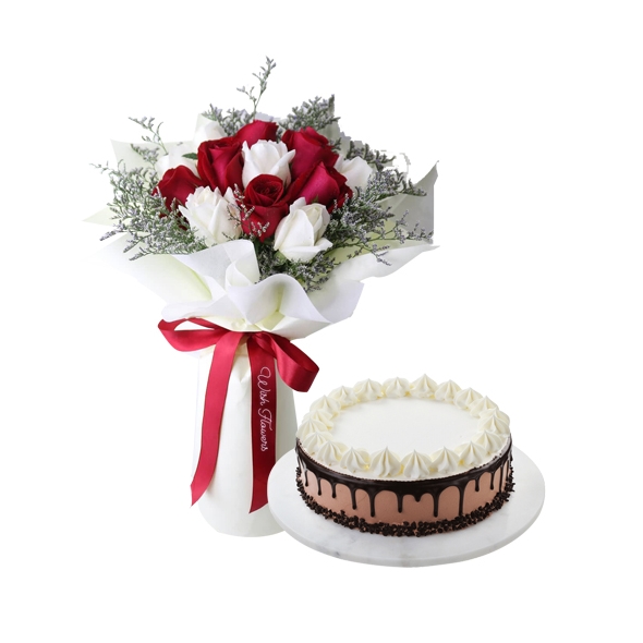 send mothers day flower with cake to manila