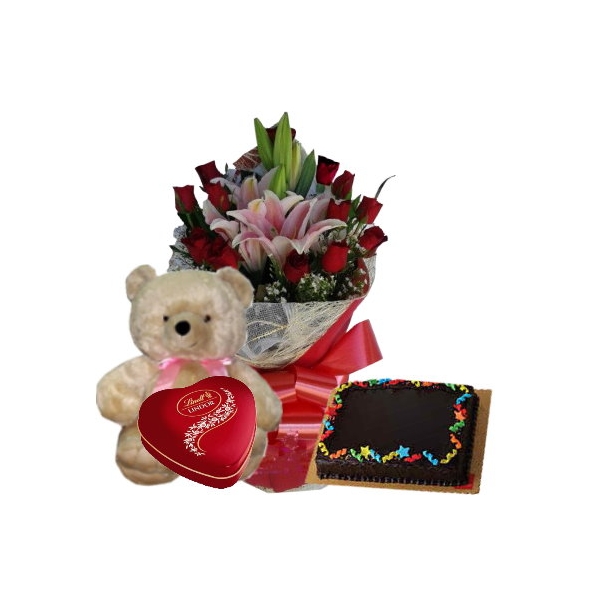 send flower with cake to Philippines