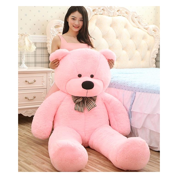 4 feet pink color teddy bear