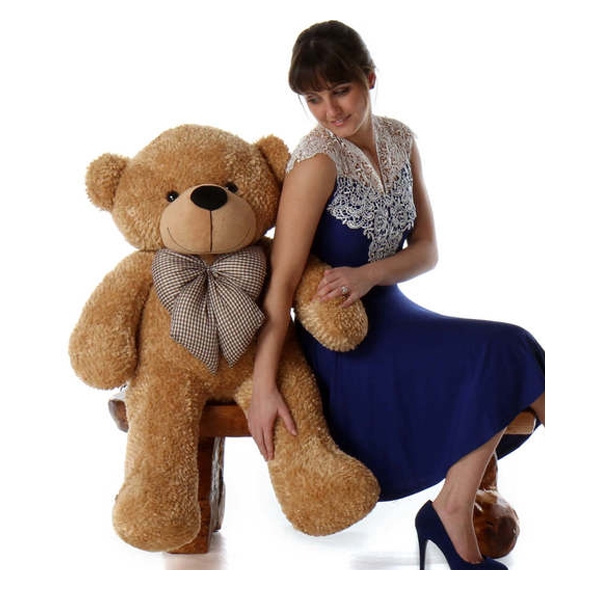 3 feet brown color big teddy bear