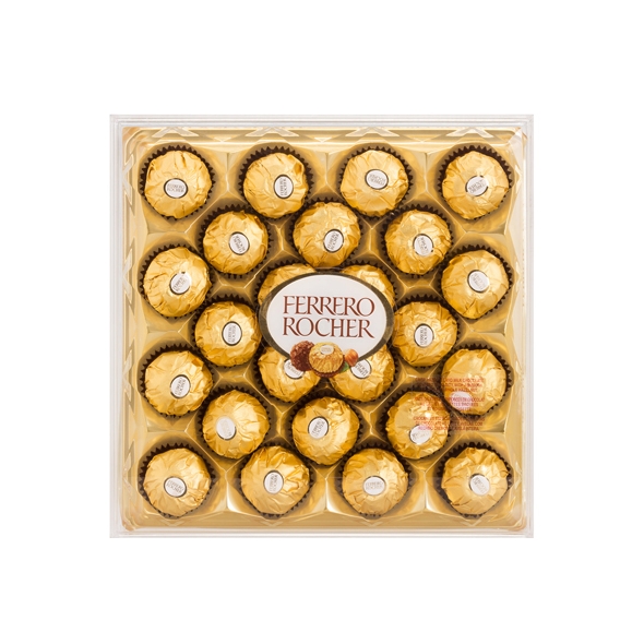 24 pcs Ferrero Rocher Chocolates.