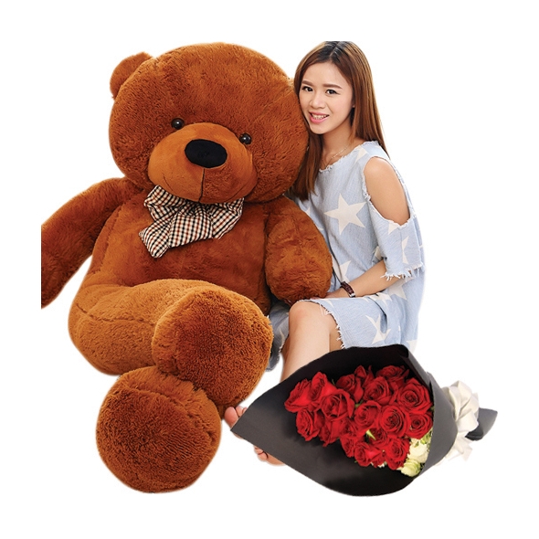 Send Giant Teddy Bear with Rose to Philippines