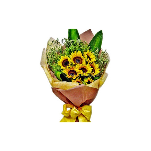 8 Sunflower in Bouquet Delivery to Manila Philippines