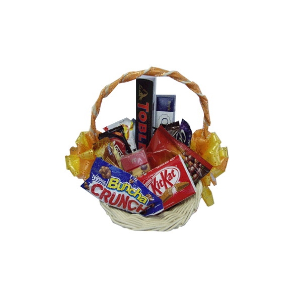 Assorted chocolates in basket delivery to Philippines