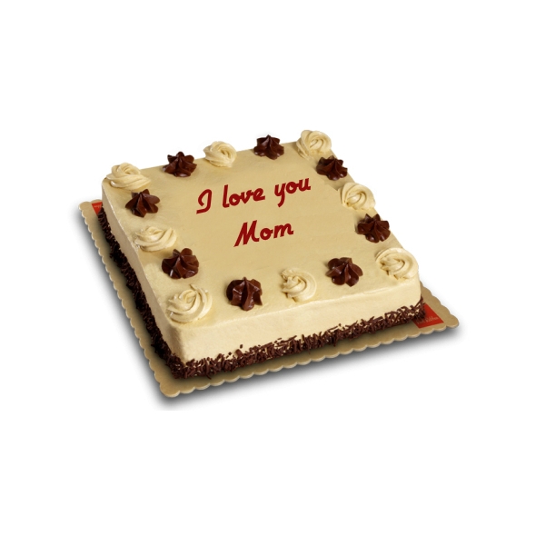 mother's day mocha dedication cake by red ribbon, send to manila philippines